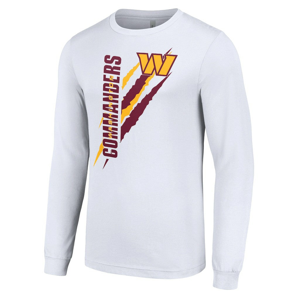Washington Commanders Starter Color Scratch Long Sleeve T-Shirt - White online
