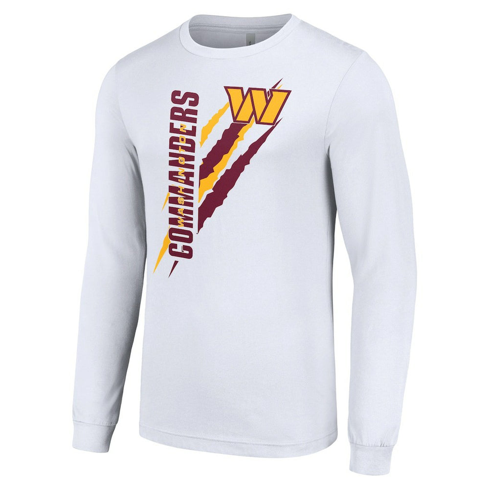 Washington Commanders Starter Color Scratch Long Sleeve T-Shirt - White online