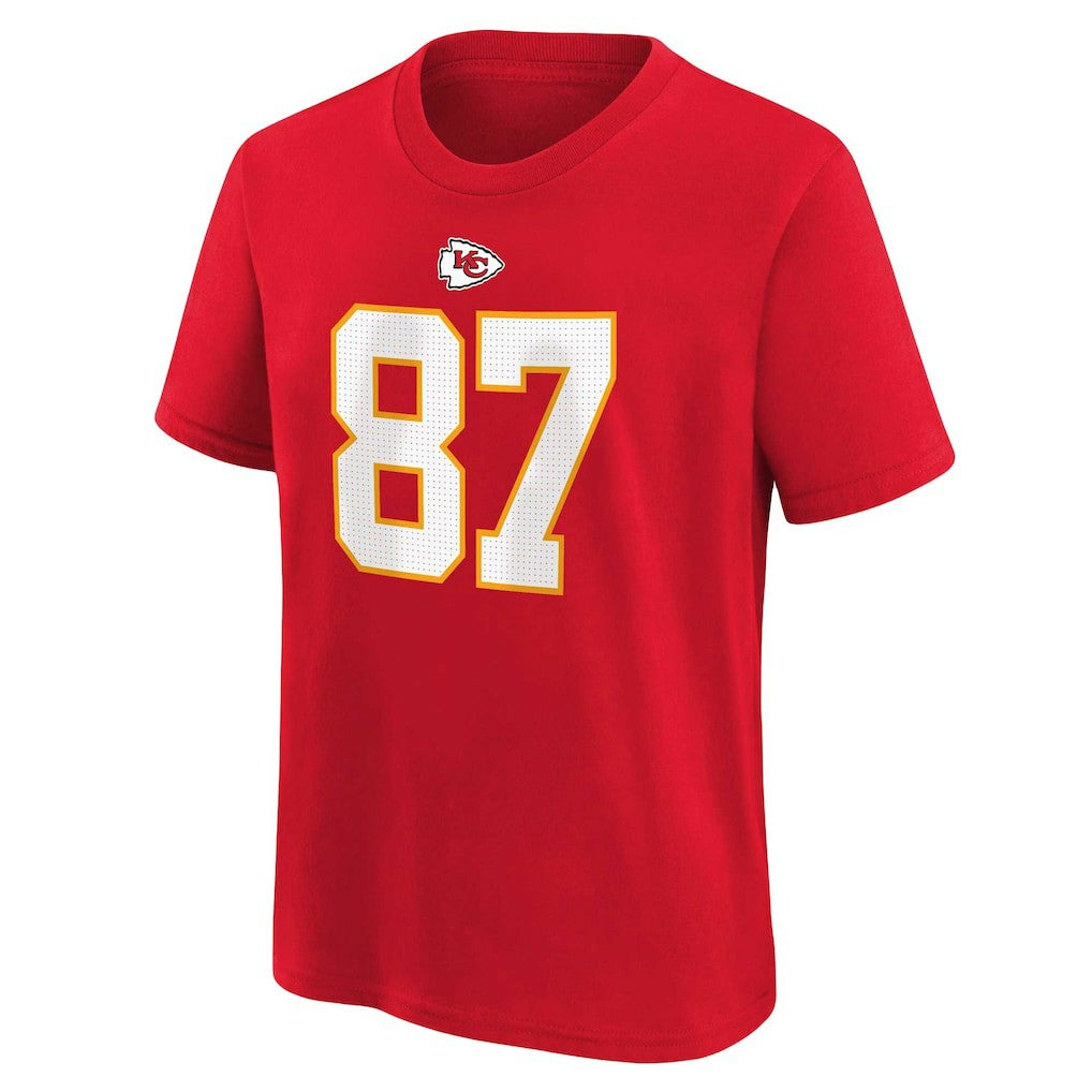 Travis Kelce Kansas City Chiefs Preschool Player Name & Number T-Shirt - Red | Nike sale
