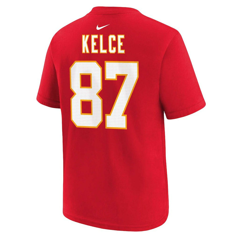 Travis Kelce Kansas City Chiefs Preschool Player Name & Number T-Shirt - Red | Nike sale