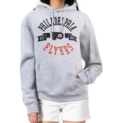 Philadelphia Flyers G-III 4Her by Carl Banks Women's City Graphic Fleece Pullover Hoodie Heather Gray