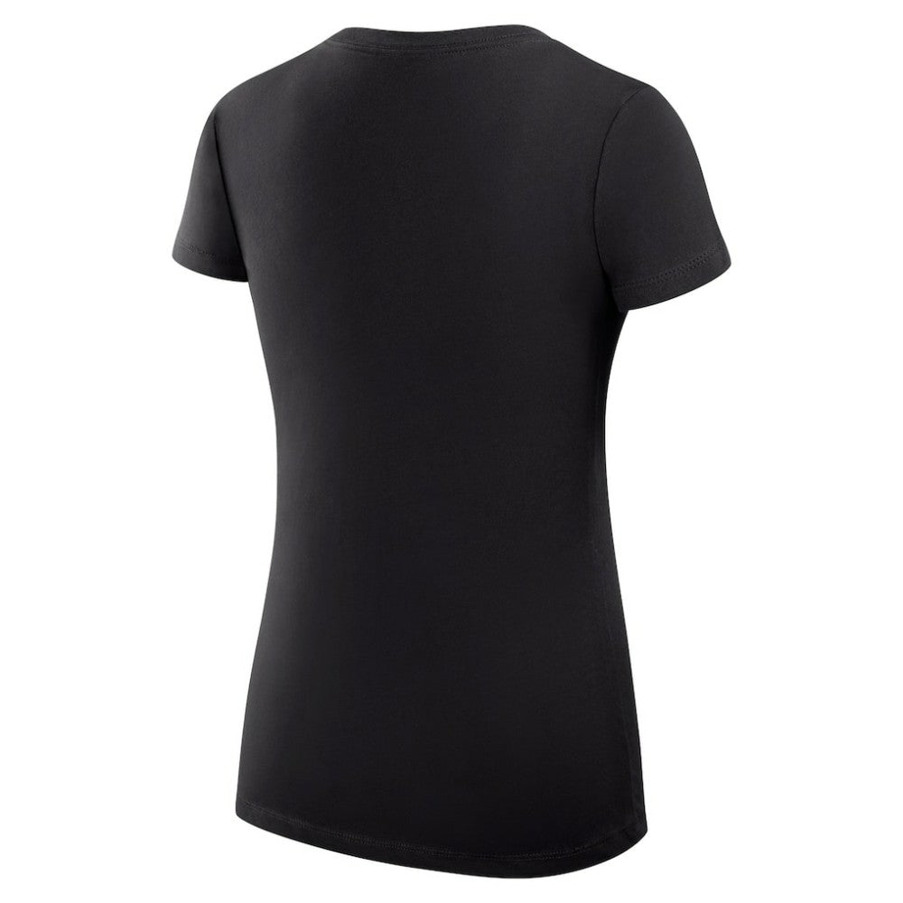 Pittsburgh Penguins G-III 4Her by Carl Banks Women's Super-Slim Fit Lightweight City Graphic V-Neck T-Shirt Black