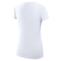 Minnesota Wild G-III 4Her by Carl Banks Women's Super-Slim Fit Lightweight City Graphic V-Neck T-Shirt White