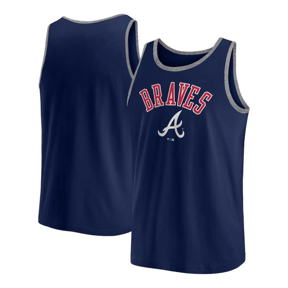 Atlanta Braves Bet Tank Top - Navy