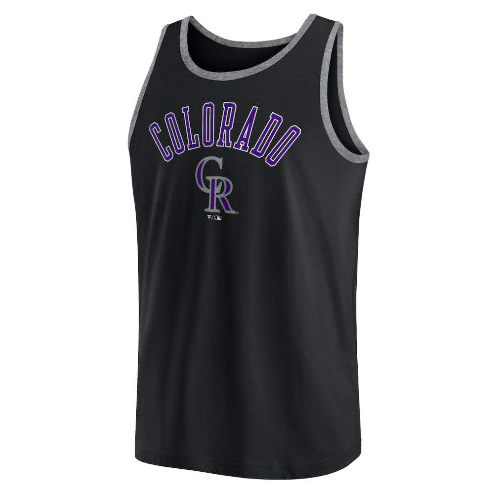 Colorado Rockies Bet Tank Top - Black