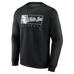 Chicago White Sox Focus Fleece Pullover Sweatshirt - Black
