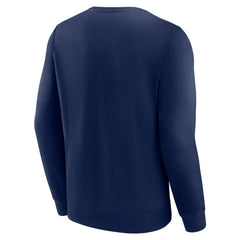 Cleveland Guardians Focus Fleece Pullover Sweatshirt - Navy