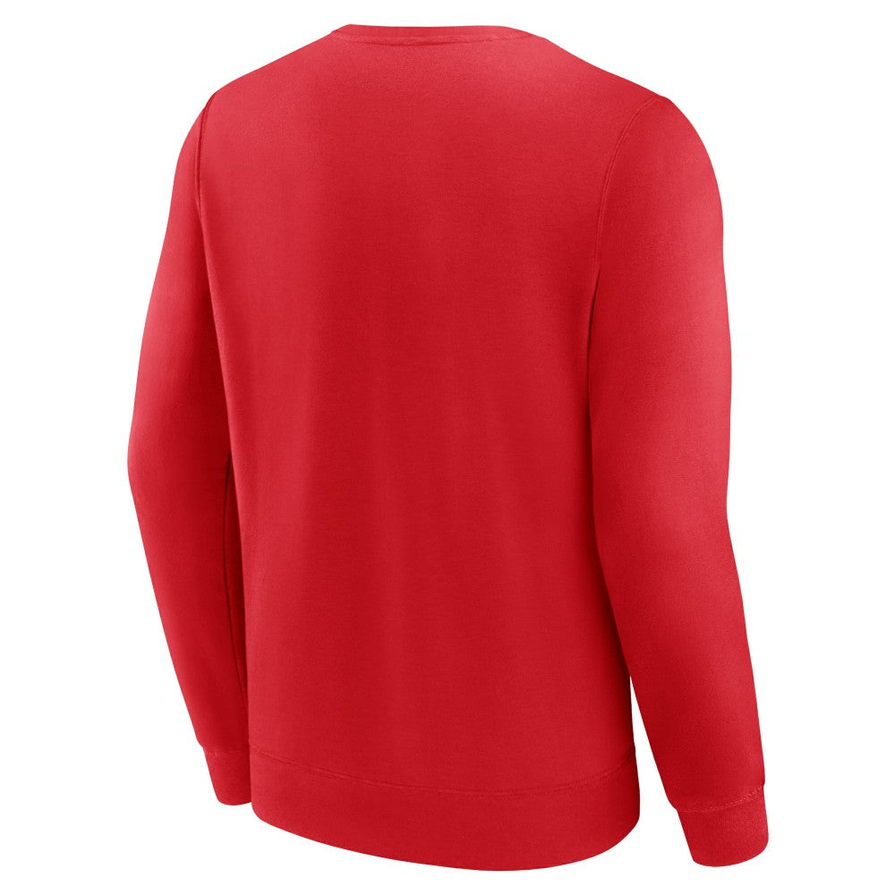 Los Angeles Angels Focus Fleece Pullover Sweatshirt - Red