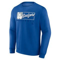 Los Angeles Dodgers Focus Fleece Pullover Sweatshirt - Royal