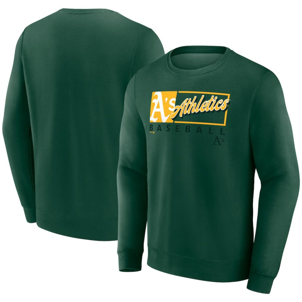 Athletics Focus Fleece Pullover Sweatshirt - Green