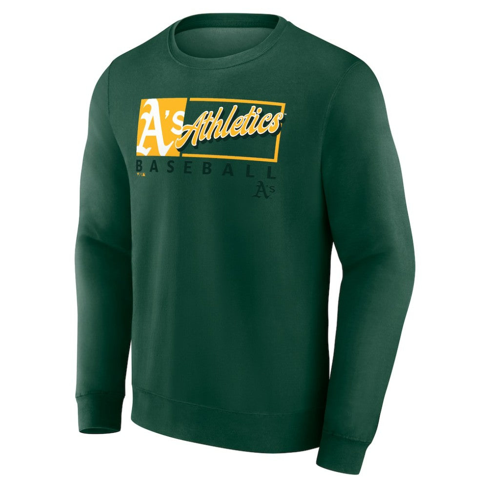 Athletics Focus Fleece Pullover Sweatshirt - Green