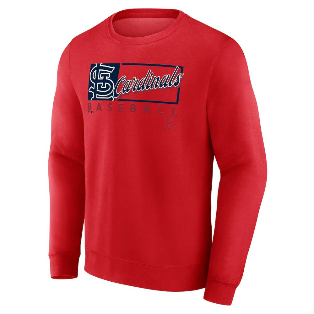 St. Louis Cardinals Focus Fleece Pullover Sweatshirt - Red