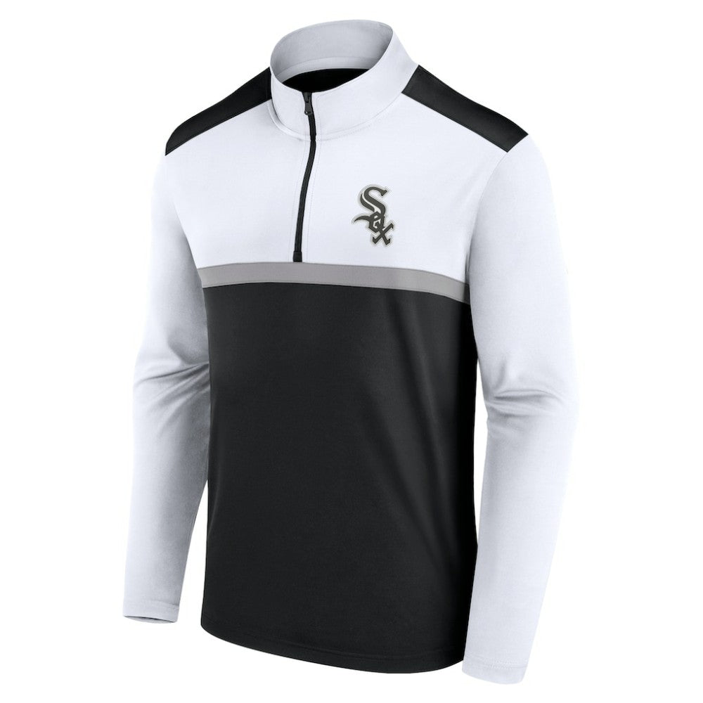 Chicago White Sox Unstoppable Quarter-Zip Top - Black