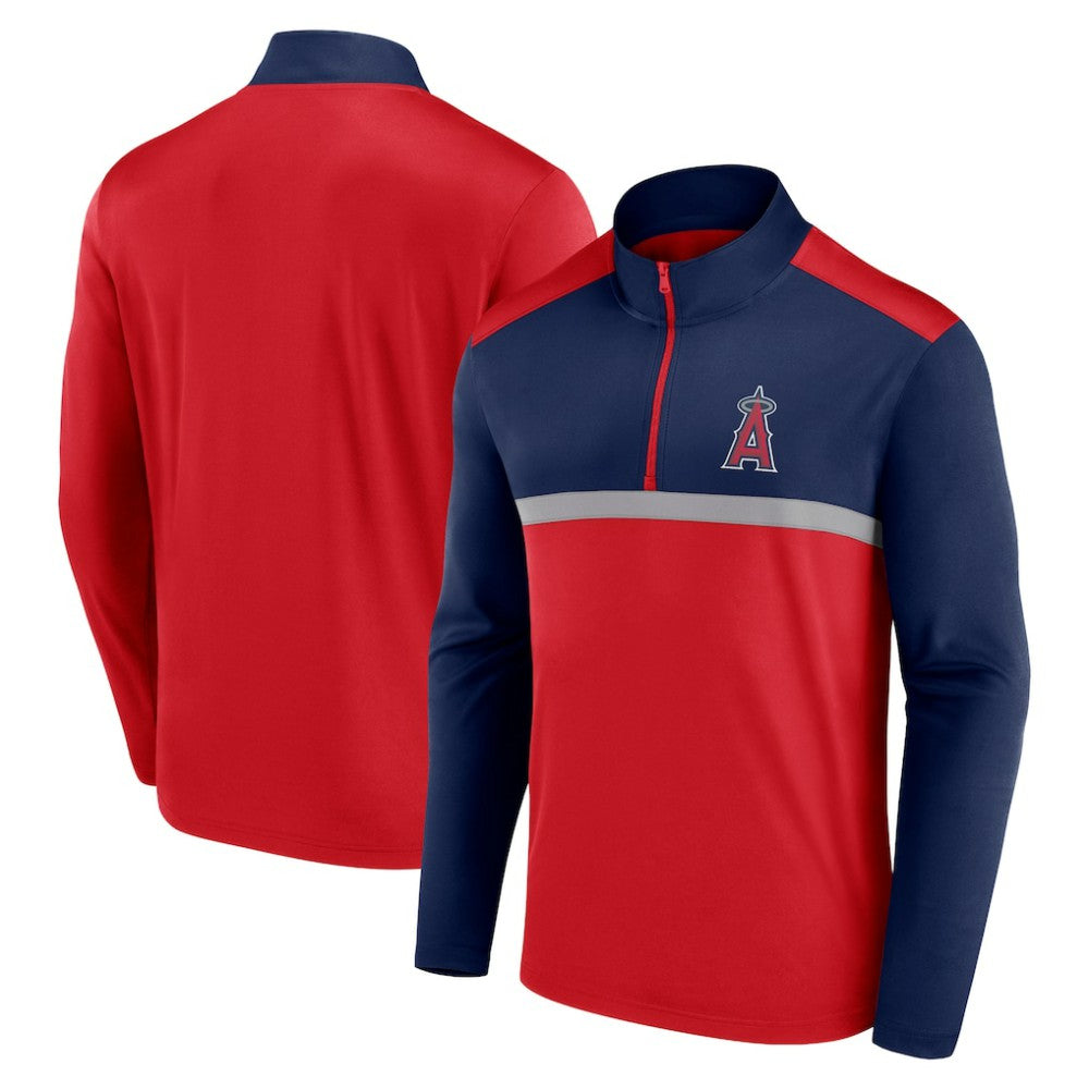 Los Angeles Angels Unstoppable Quarter-Zip Top - Red