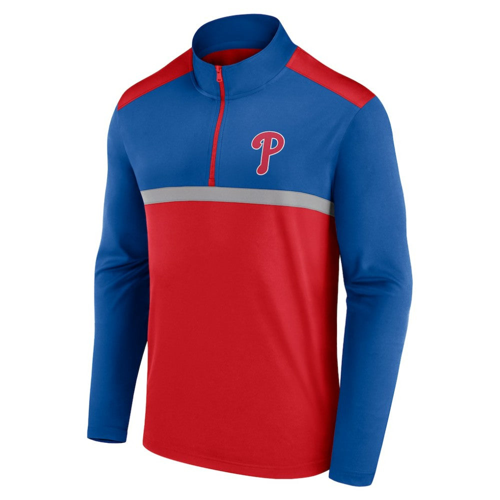 Philadelphia Phillies Unstoppable Quarter-Zip Top - Red