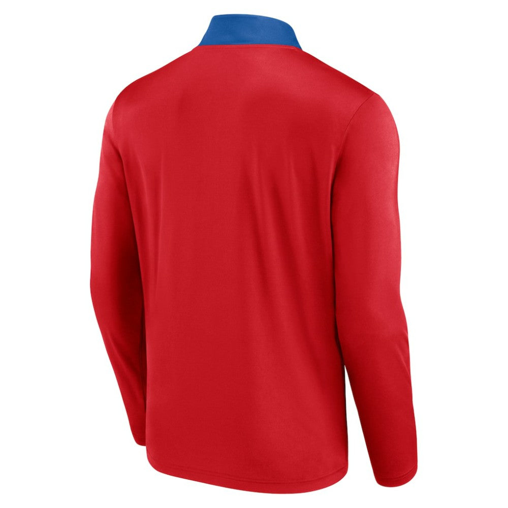 Philadelphia Phillies Unstoppable Quarter-Zip Top - Red