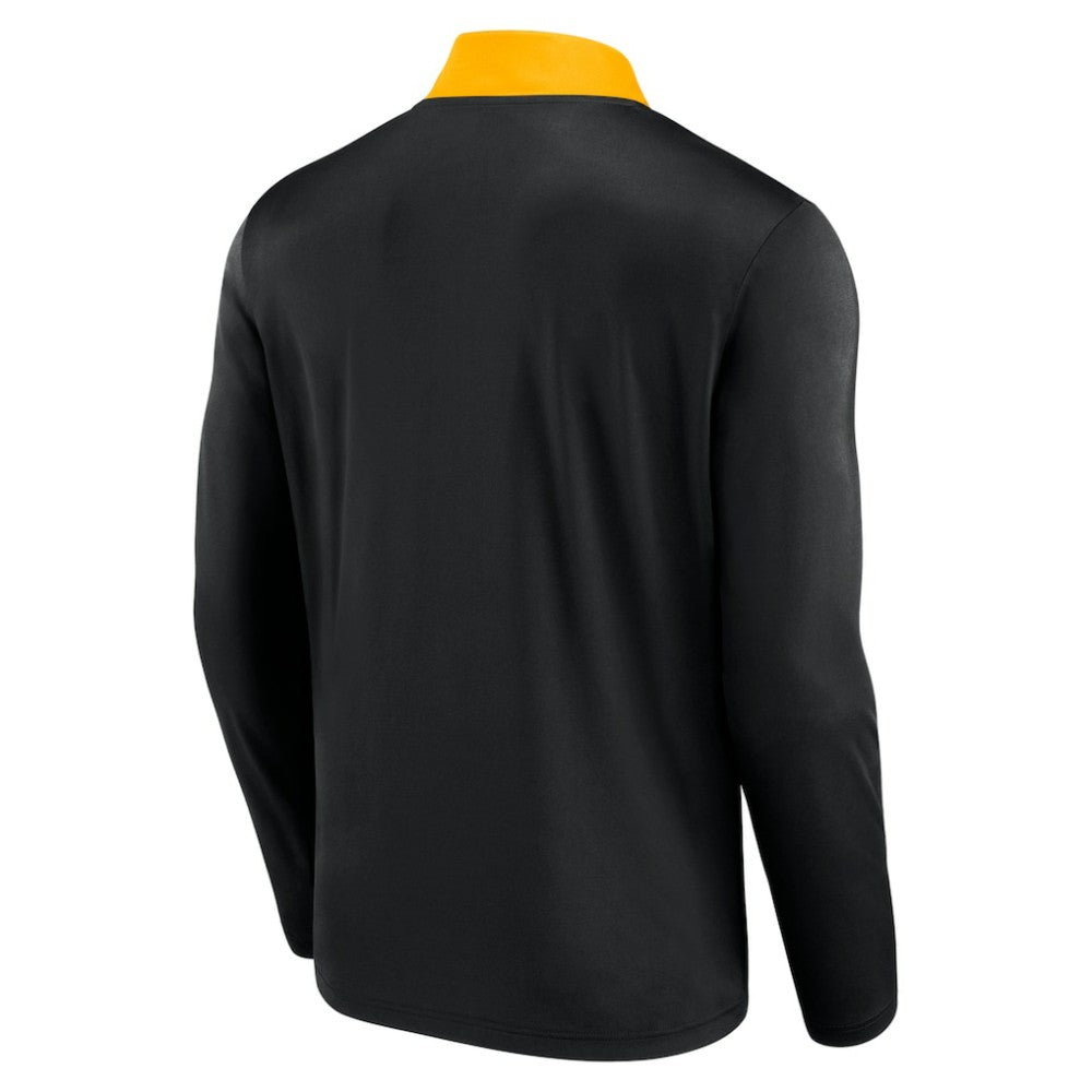 Pittsburgh Pirates Unstoppable Quarter-Zip Top - Black