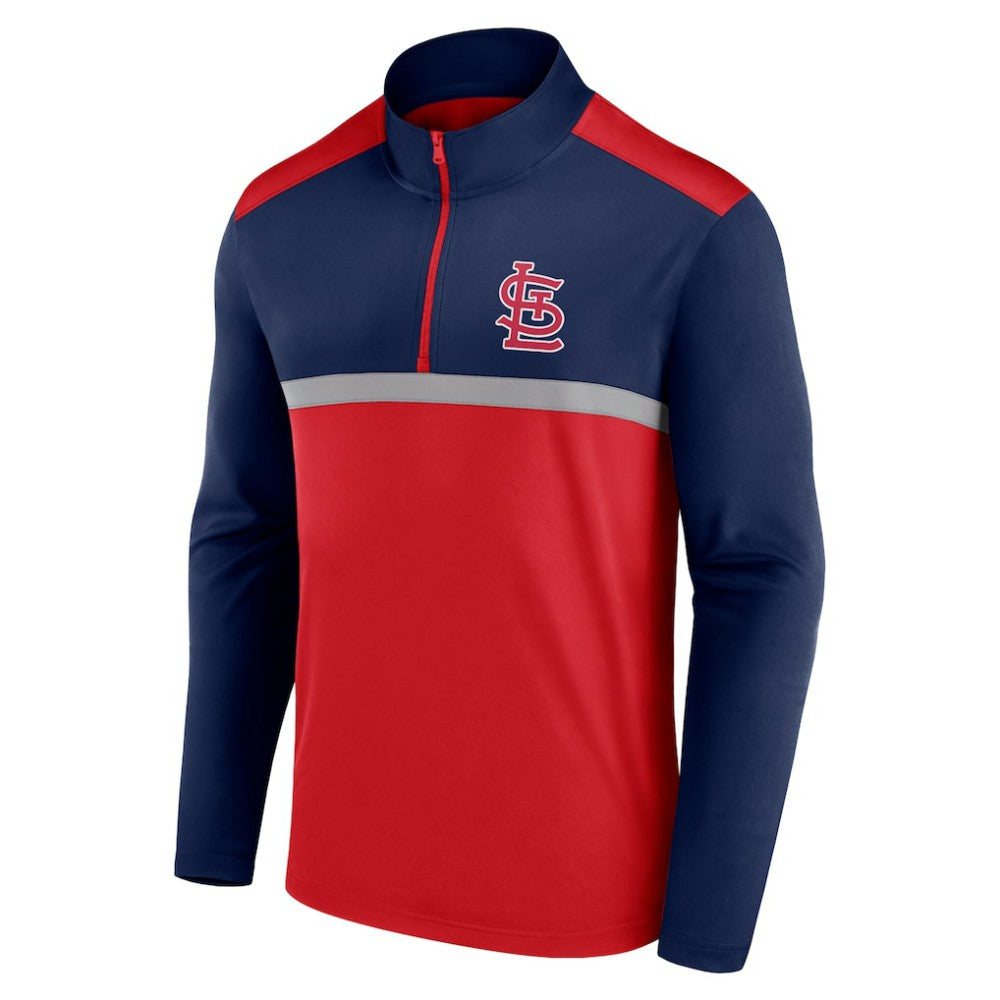 St. Louis Cardinals Unstoppable Quarter-Zip Top - Red