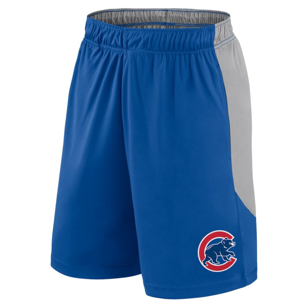 Chicago Cubs Go Hard Shorts - Royal/Gray