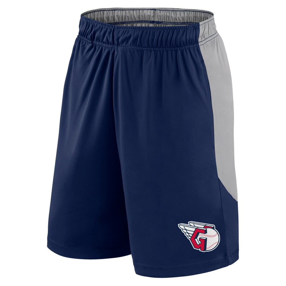 Cleveland Guardians Go Hard Shorts - Navy/Gray