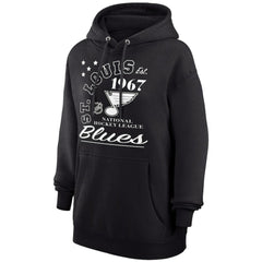 St. Louis Blues Starter Arch City Team Graphic Fleece Pullover Hoodie Black