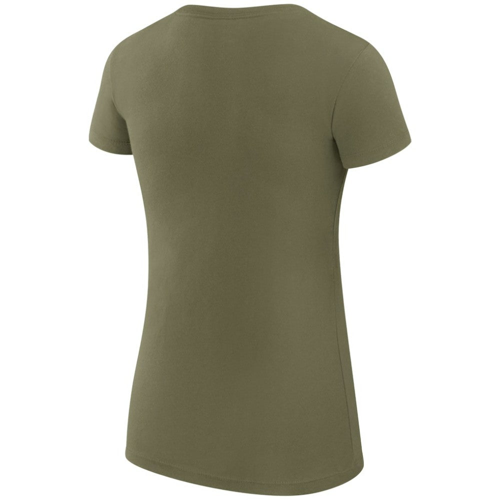 Dallas Stars G-III 4Her by Carl Banks Women's Super-Slim Fit Lightweight Dot Print Team T-Shirt Green