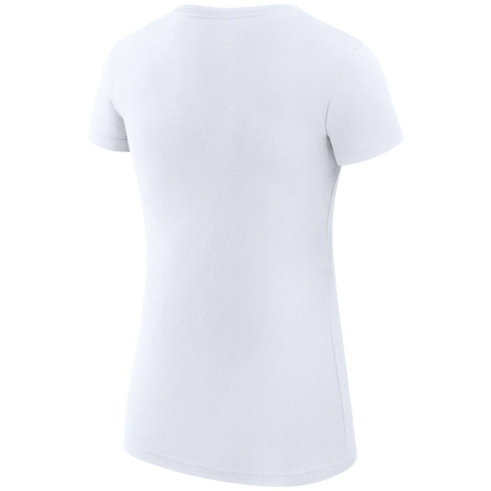 Florida Panthers G-III 4Her by Carl Banks Women's Super-Slim Fit Lightweight Dot Print Team T-Shirt White