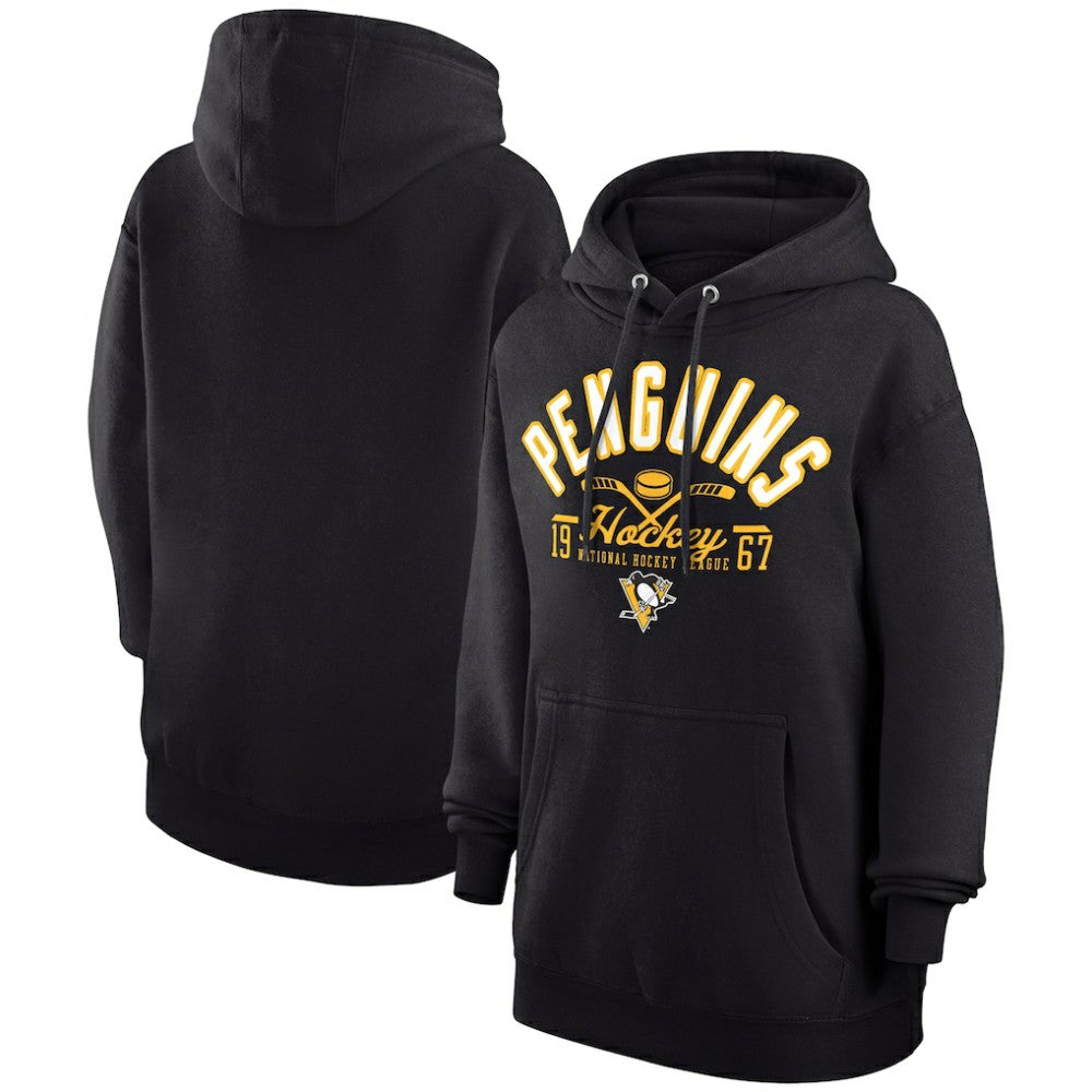 Pittsburgh Penguins Starter Puck Pullover Hoodie Black