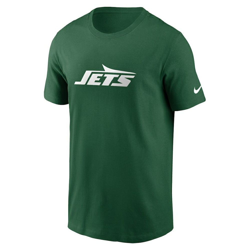 New York Jets Primetime Logo Essential T-Shirt - Green | Nike outlet
