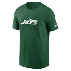 New York Jets Primetime Logo Essential T-Shirt - Green | Nike outlet