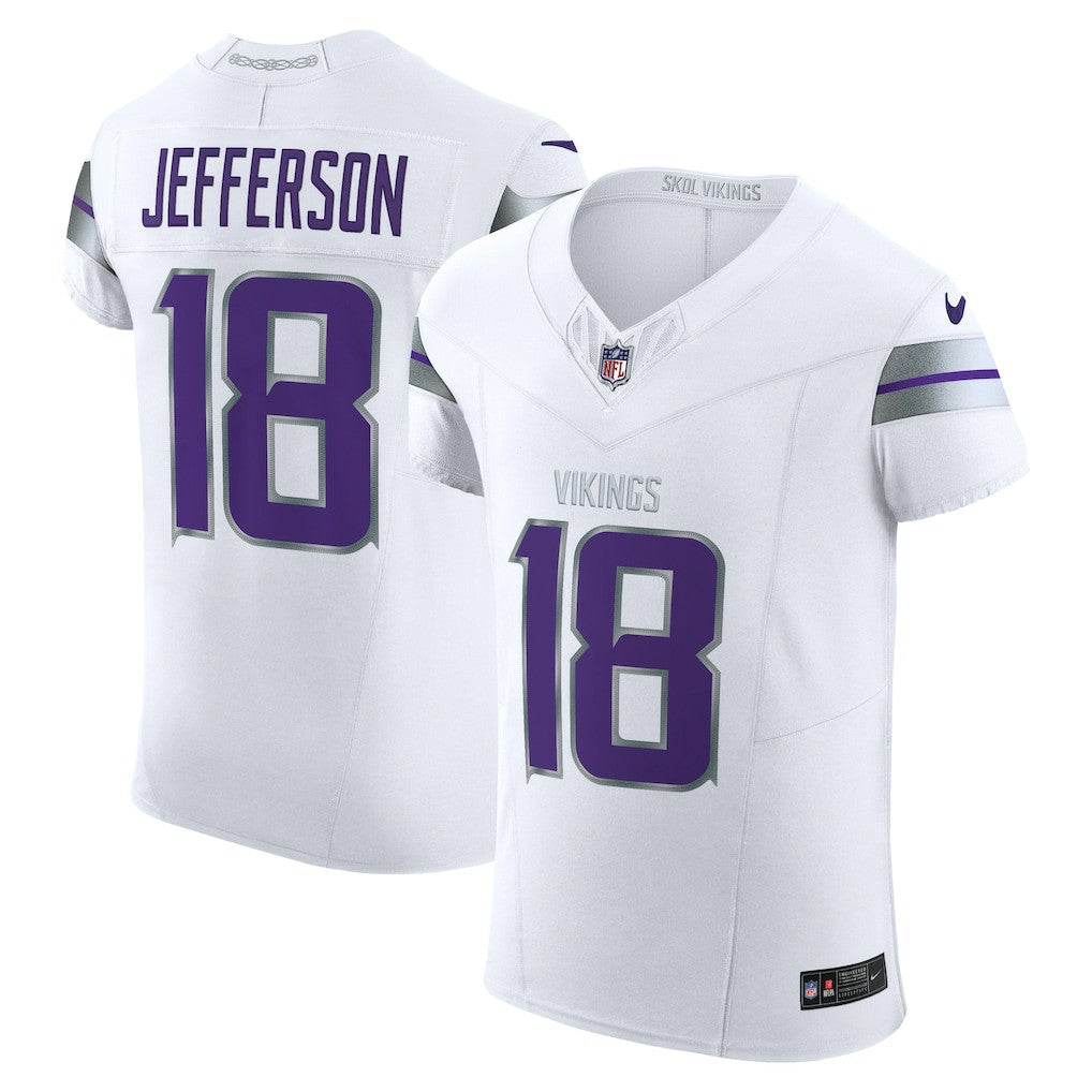 Justin Jefferson Minnesota Vikings Alternate Vapor F.U.S.E. Elite Player Jersey - White | Nike online