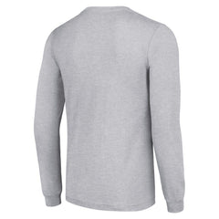 Philadelphia Flyers Starter Puck Long Sleeve T-Shirt Heather Gray