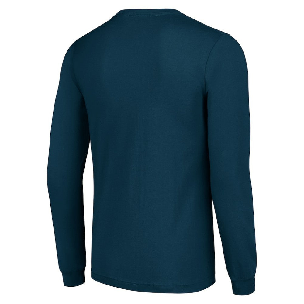 Washington Capitals Starter Puck Long Sleeve T-Shirt Navy