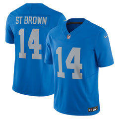 Amon-Ra St. Brown Detroit Lions Vapor F.U.S.E. Alternate Limited Jersey - Blue | Nike discount