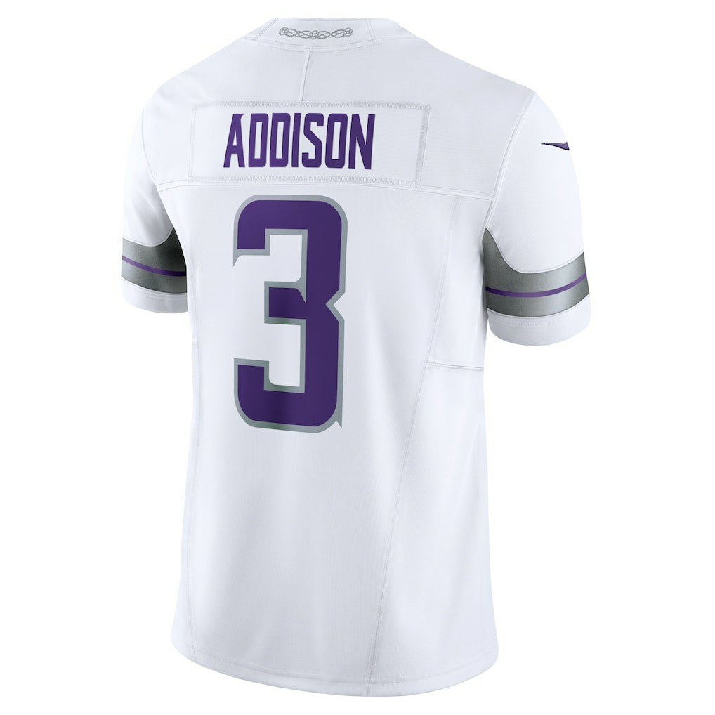 Jordan Addison Minnesota Vikings Alternate Vapor F.U.S.E. Limited Jersey - White | Nike discount