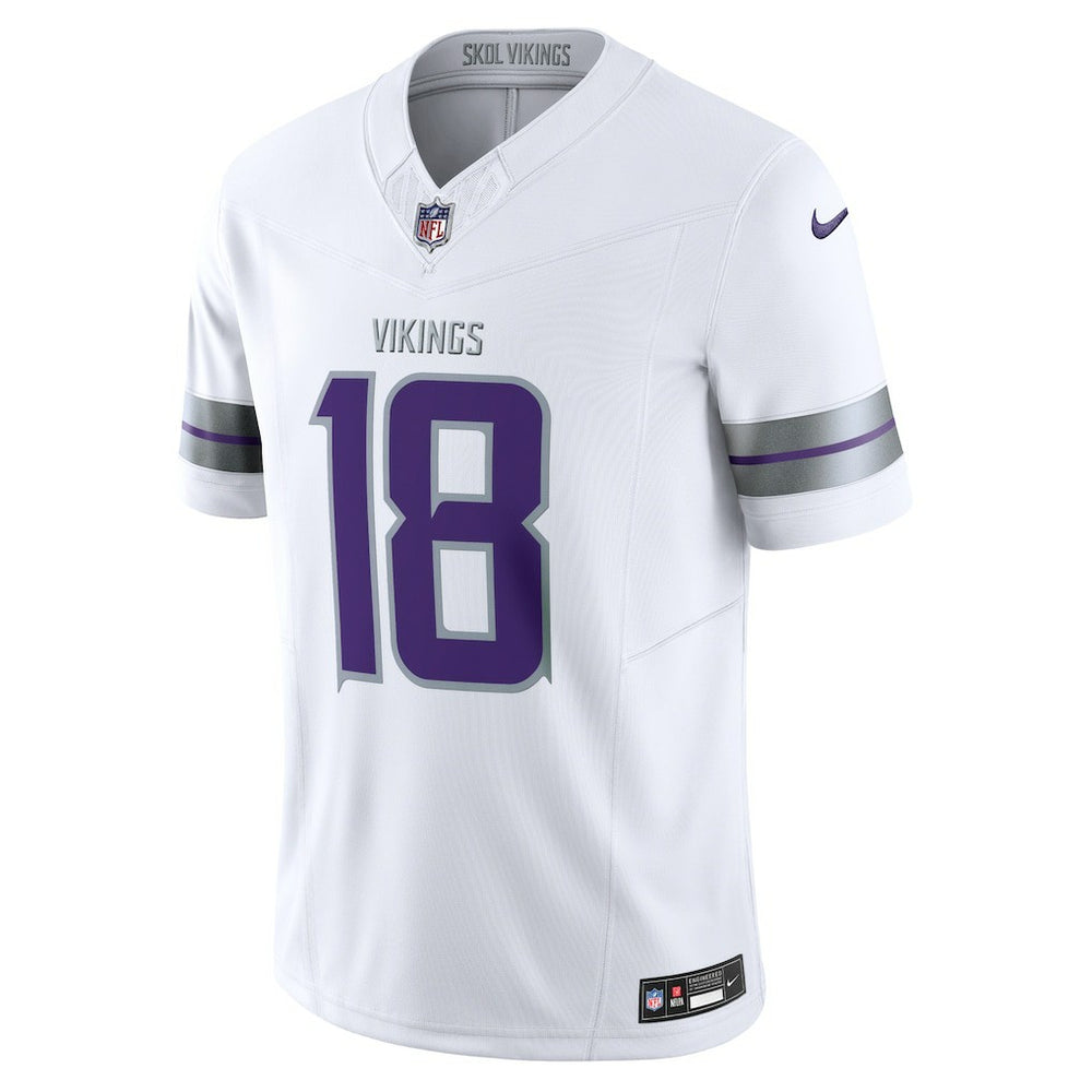 Justin Jefferson Minnesota Vikings Alternate Vapor F.U.S.E. Limited Jersey - White | Nike online