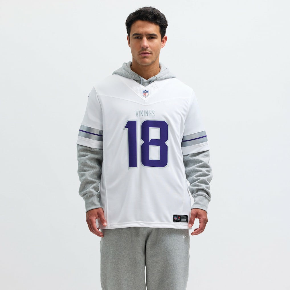 Justin Jefferson Minnesota Vikings Alternate Vapor F.U.S.E. Limited Jersey - White | Nike online