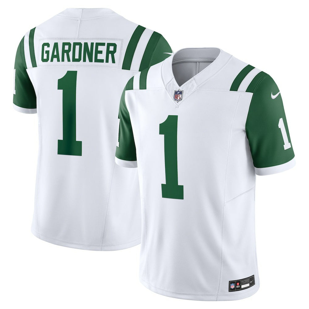 Ahmad Sauce Gardner New York Jets Classic Alternate Vapor F.U.S.E. Limited Jersey - White | Nike for sale