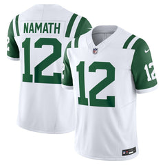 Joe Namath New York Jets Classic Alternate Vapor F.U.S.E. Retired Player Limited Jersey - White | Nike for sale