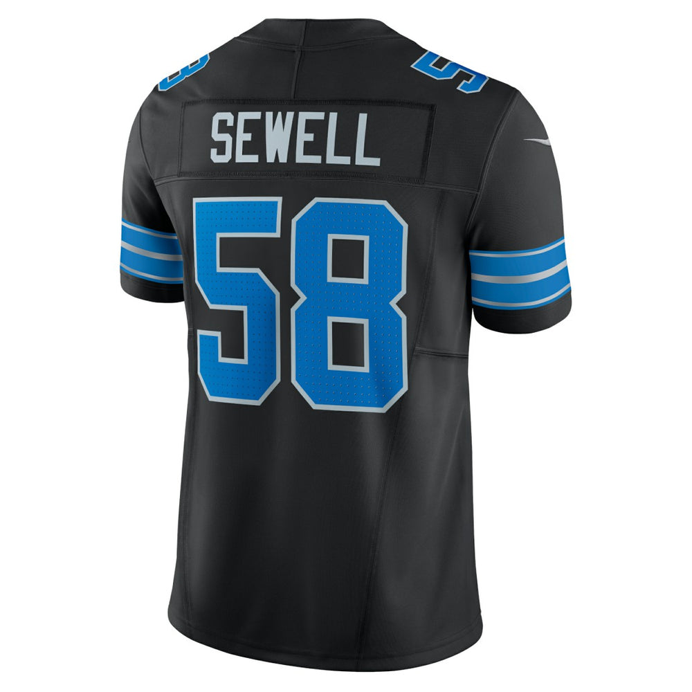Penei Sewell Detroit Lions Vapor F.U.S.E. Alternate Limited Jersey - Black | Nike on sale