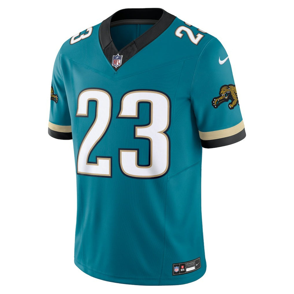Foye Oluokun Jacksonville Jaguars Prowler Throwback Vapor F.U.S.E. Limited Jersey - Teal | Nike online