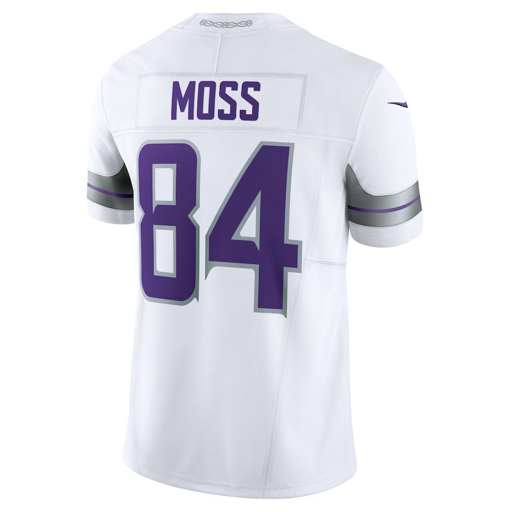 Randy Moss Minnesota Vikings Alternate Vapor F.U.S.E. Retired Player Limited Jersey - White | Nike cheap