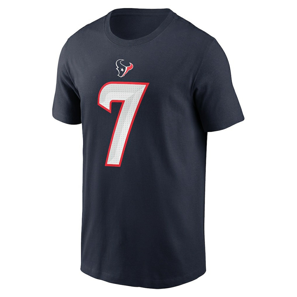 C.J. Stroud Houston Texans Player Name & Number T-Shirt - Navy | Nike sale