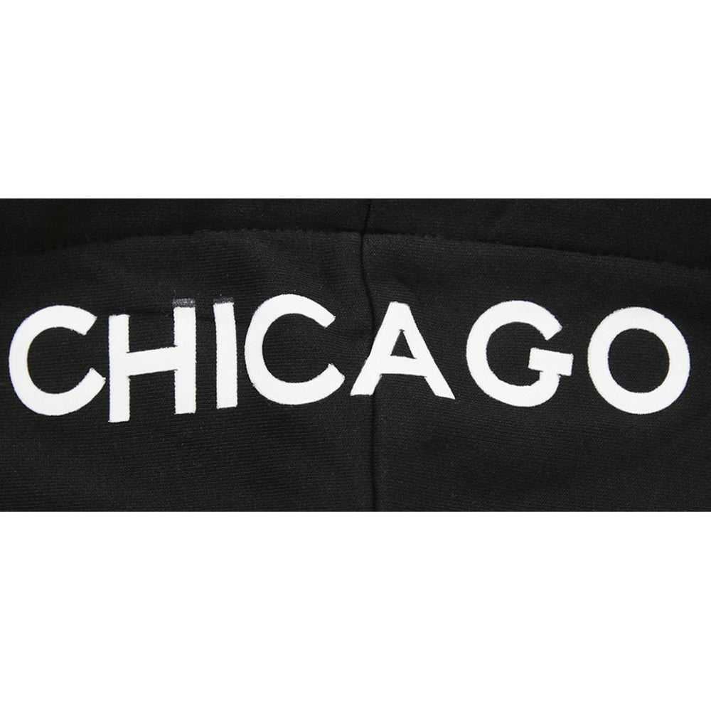 Chicago Bulls Pro Standard Women's 2023/24 City Edition Cropped Pullover Hoodie - Black cheap