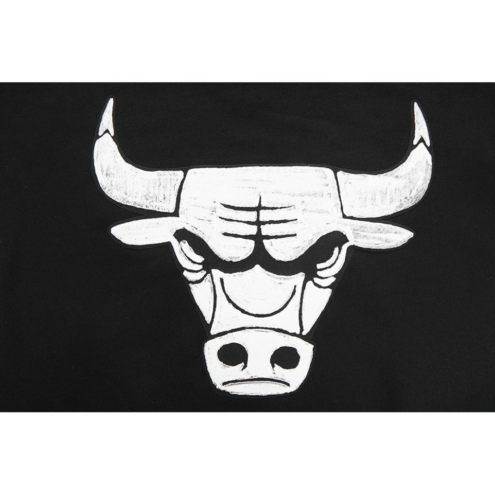 Chicago Bulls Pro Standard Women's 2023/24 City Edition Cropped Pullover Hoodie - Black cheap