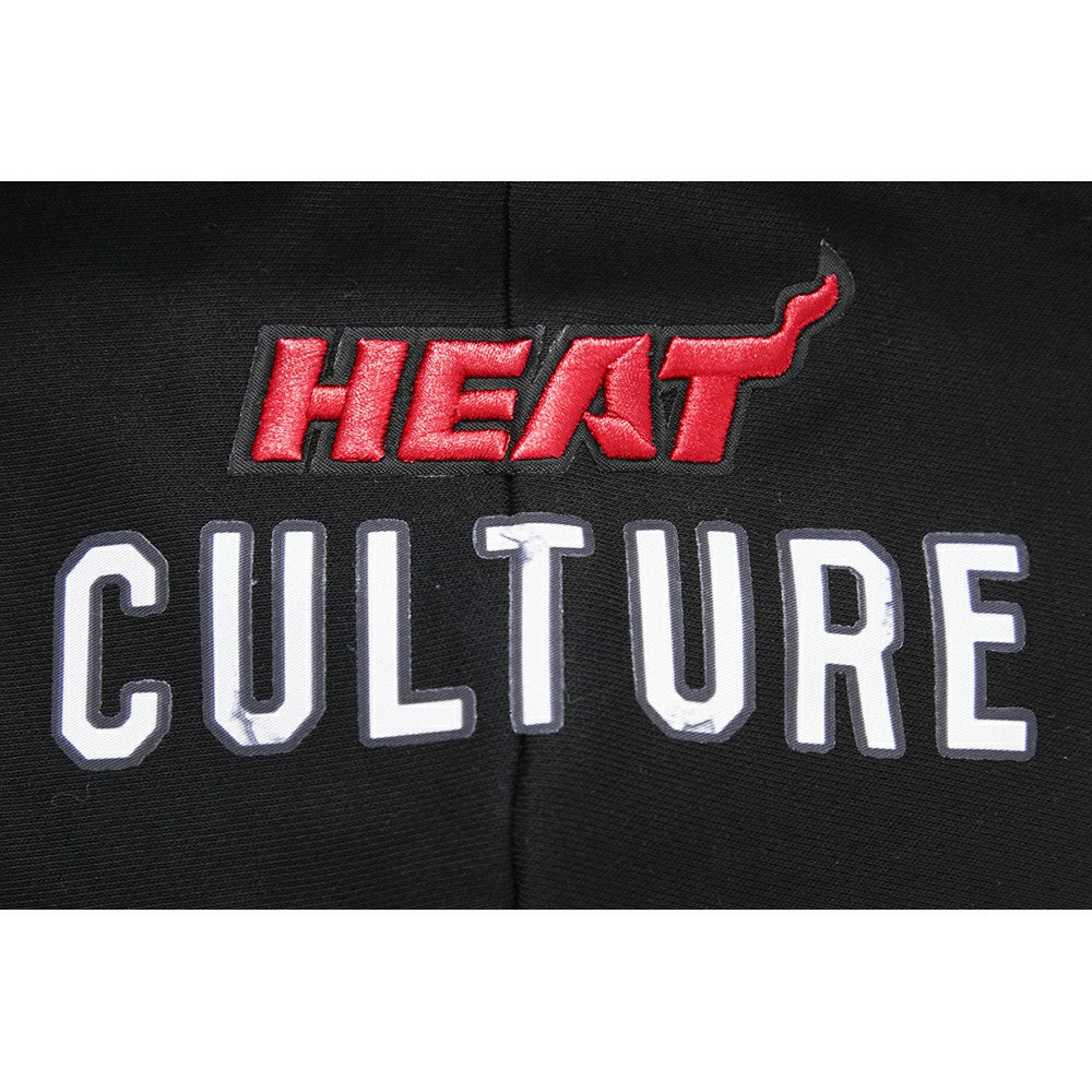Miami Heat Pro Standard Women's 2023/24 City Edition Cropped Pullover Hoodie - Black cheap