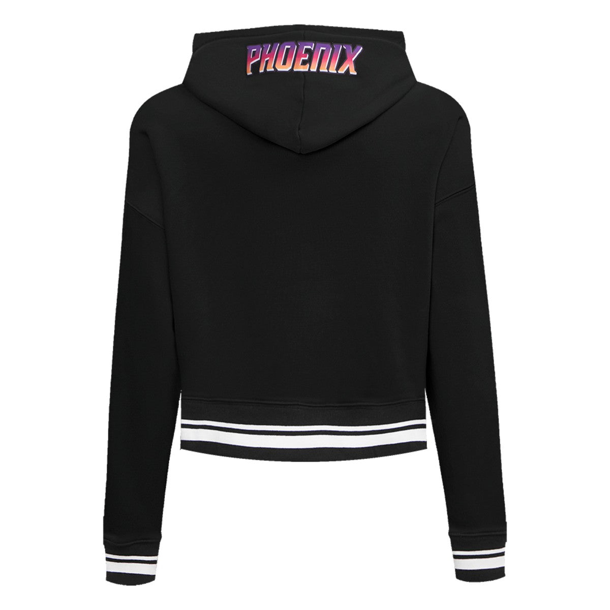 Phoenix Suns Pro Standard Women's 2023/24 City Edition Cropped Pullover Hoodie - Black shop