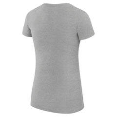 Oklahoma City Thunder G-III 4Her by Carl Banks Women's Super-Slim Fit Lightweight Basketball Girls T-Shirt - Heather Gray on sale