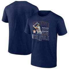 Jose Altuve Houston Astros Cycle T-Shirt - Navy