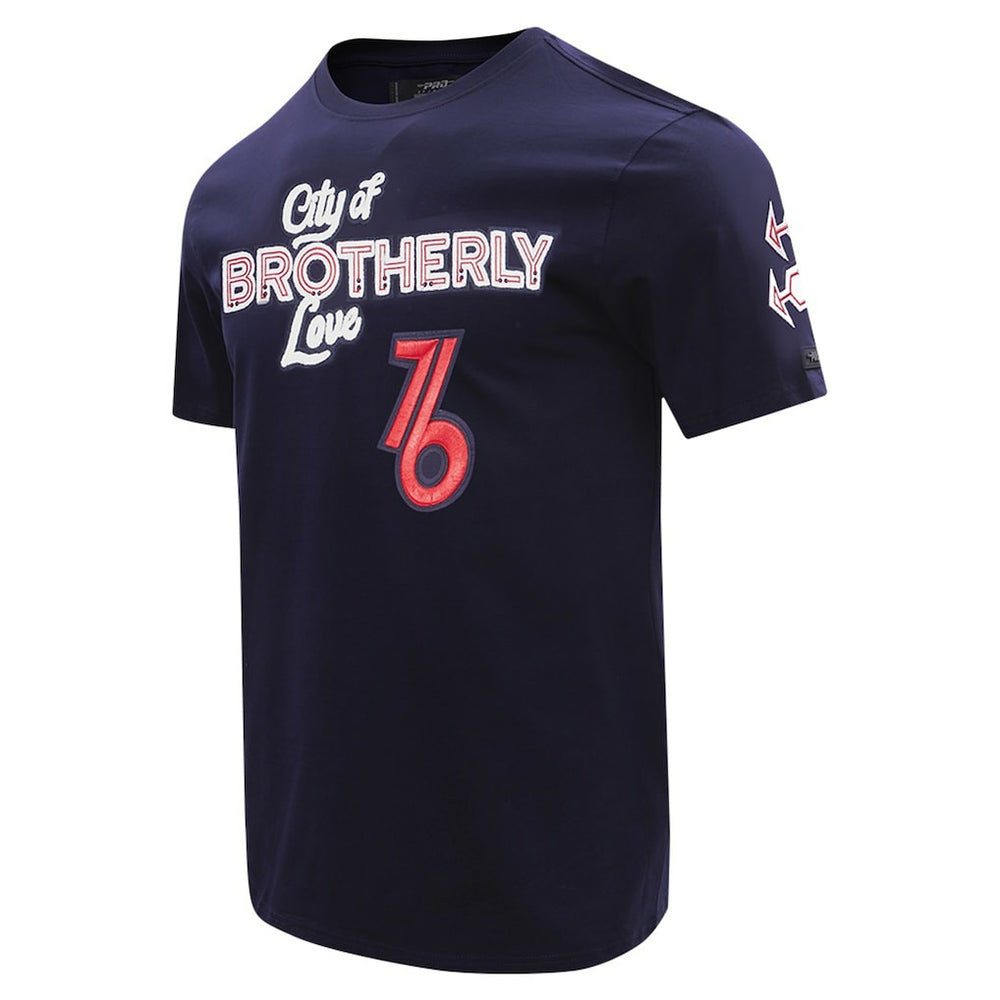 Philadelphia 76ers Pro Standard 2023 City Edition T-Shirt - Navy for sale